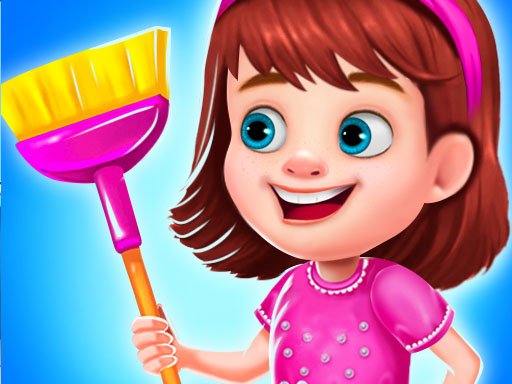 Jogo Princess Messy House Cleaning