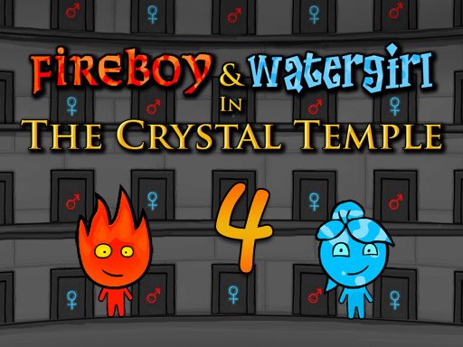 Jogo Fireboy and Watergirl 4 Crystal Temple (Fogo e Água 4)