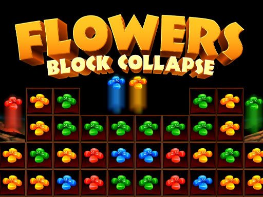 Jogo Flowers Blocks Collapse