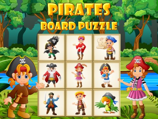 Jogo Pirates Board Puzzle
