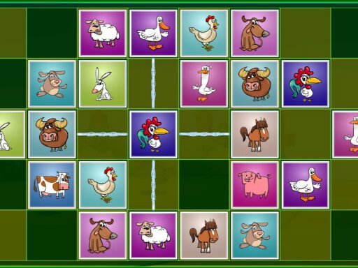 Jogue Farm Animals Matching Puzzles Jogo