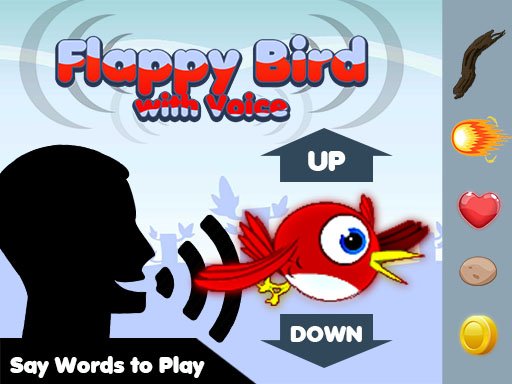 Jogo Flappy Bird Play with Voice