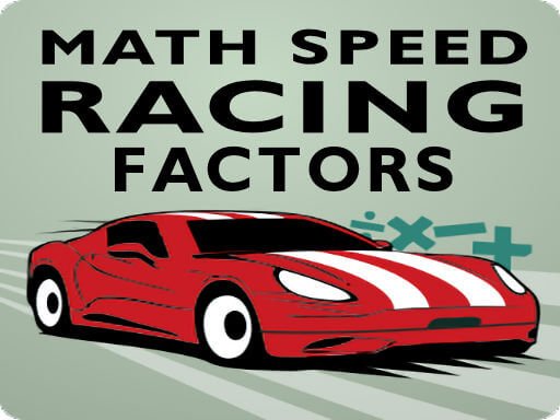Jogo Math Speed Racing Factors