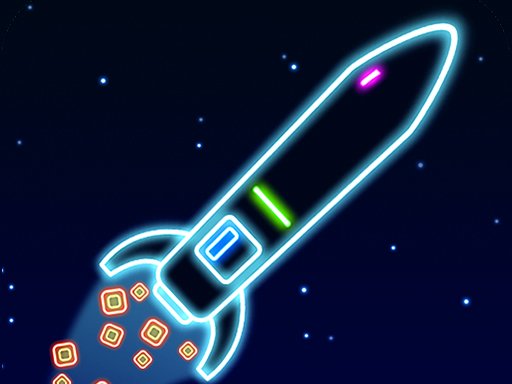 Jogo Neon Rocket