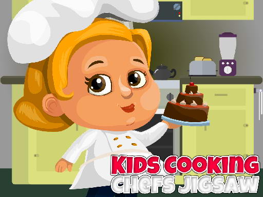 Jogo Kids Cooking Chefs Jigsaw