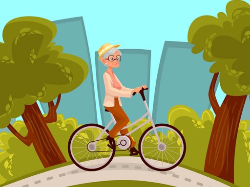 Jogo Happy Bike Riding Jigsaw