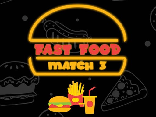 Jogo Fast Food Match 3
