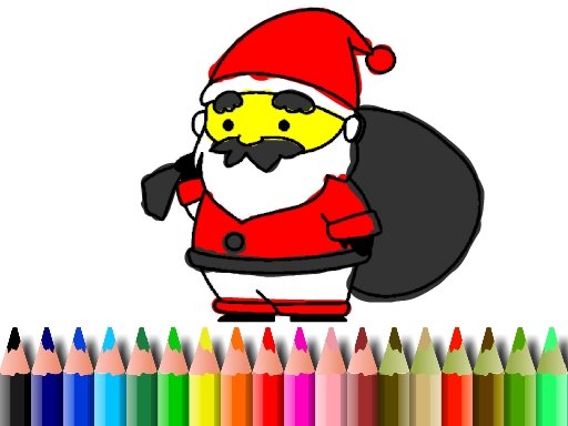 Jogo BTS Santa Claus Coloring