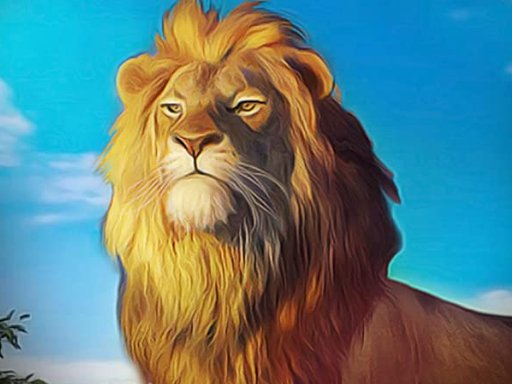 Jogue Angry Lion Sim City Attack Jogo