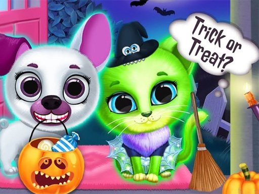 Jogo Scary Makeover Halloween Pet Salon