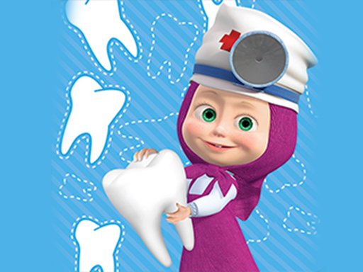 Jogue Masha Happy Dentist Jogo