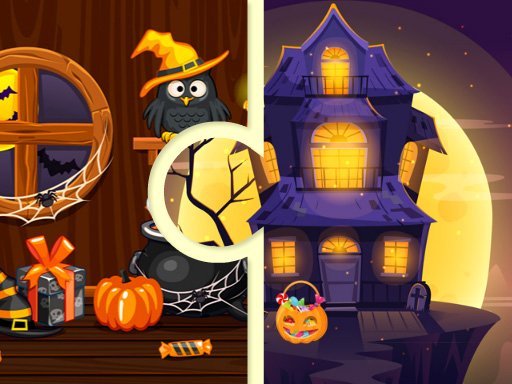 Jogo Witchs House Halloween Puzzles
