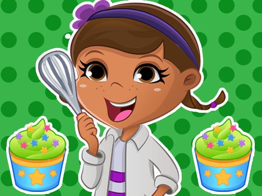 Jogo Dottie Doc McStuffins Cupcake Maker
