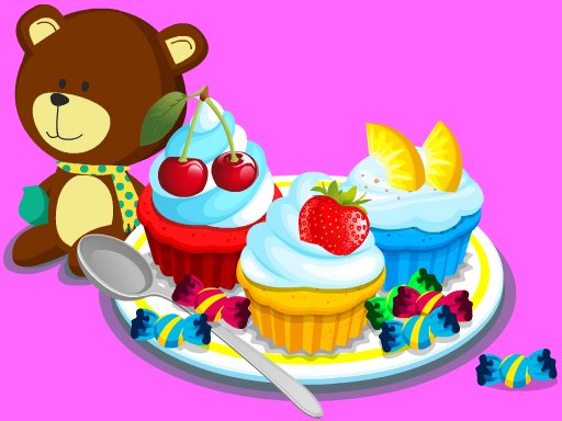Jogo Cooking Colorful Cupcakes