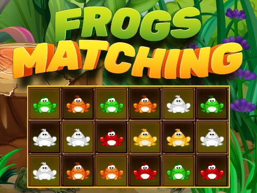 Jogo Frogs Matching