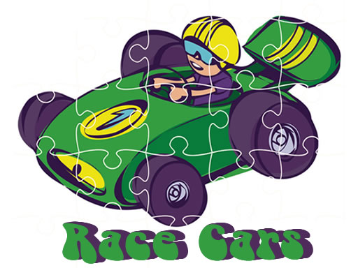 Jogo Race Cars Jigsaw