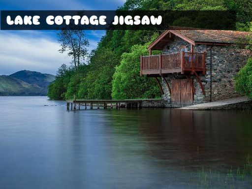 Jogo Lake Cottage Jigsaw