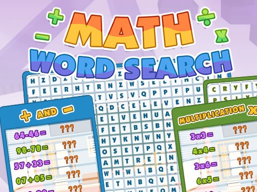 Jogo Math Word Search