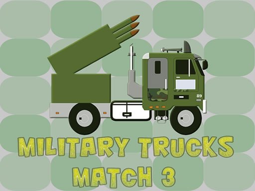 Jogo Military Trucks Match 3