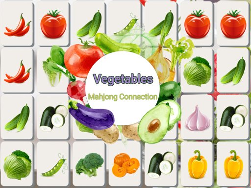Jogo Vegetables Mahjong Connection