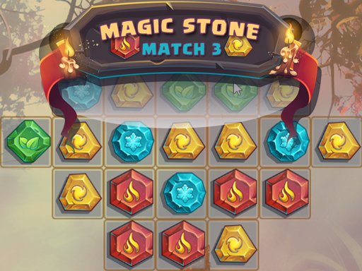 Jogo Magic Stone Match 3 Deluxe