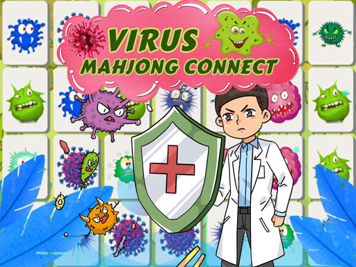 Jogo Virus Mahjong Connection