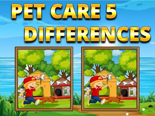 Jogo Pet Care 5 Differences