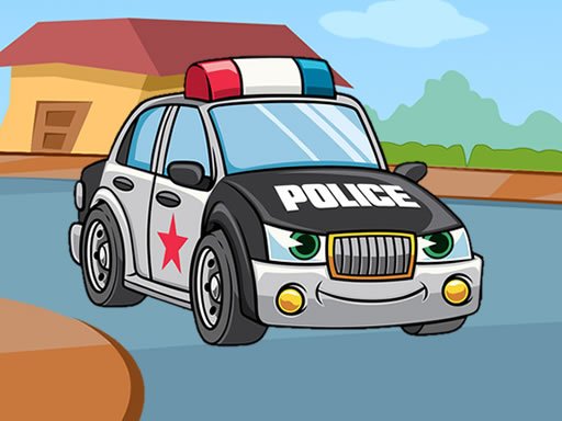 Jogo Police Cars Jigsaw
