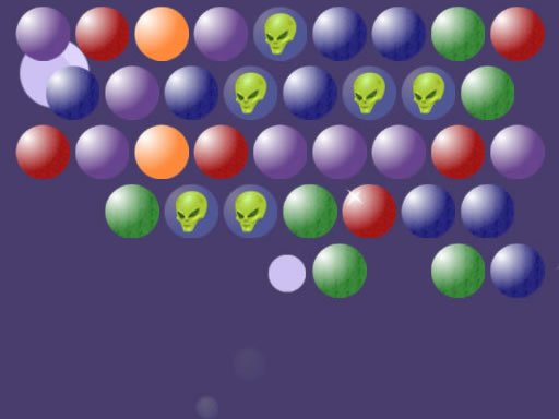 Jogue Aliens Bubble Shooter Jogo