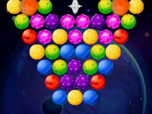 Jogue Bubble Shooter Planets Jogo