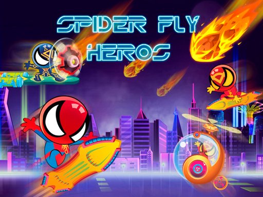 Jogo Spider Fly Heros