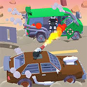 Jogo Desert Riders Car Battle Game