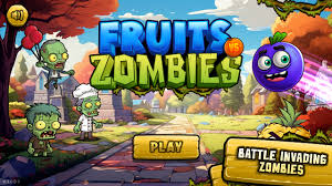 Jogo Fruits vs Zombies