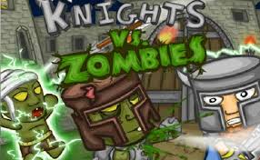 Jogo Knights vs Zombies