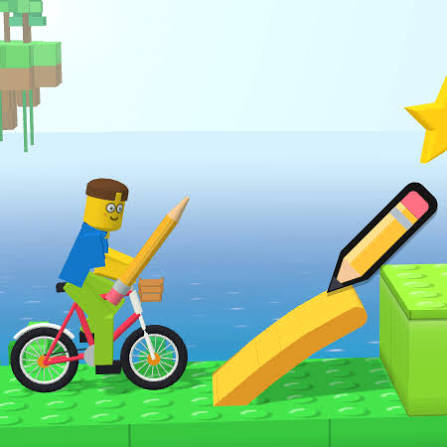 Jogue Bike Obby Draw Pencil Jogo