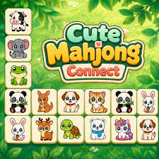 Jogue Cute Mahjong Connect Jogo